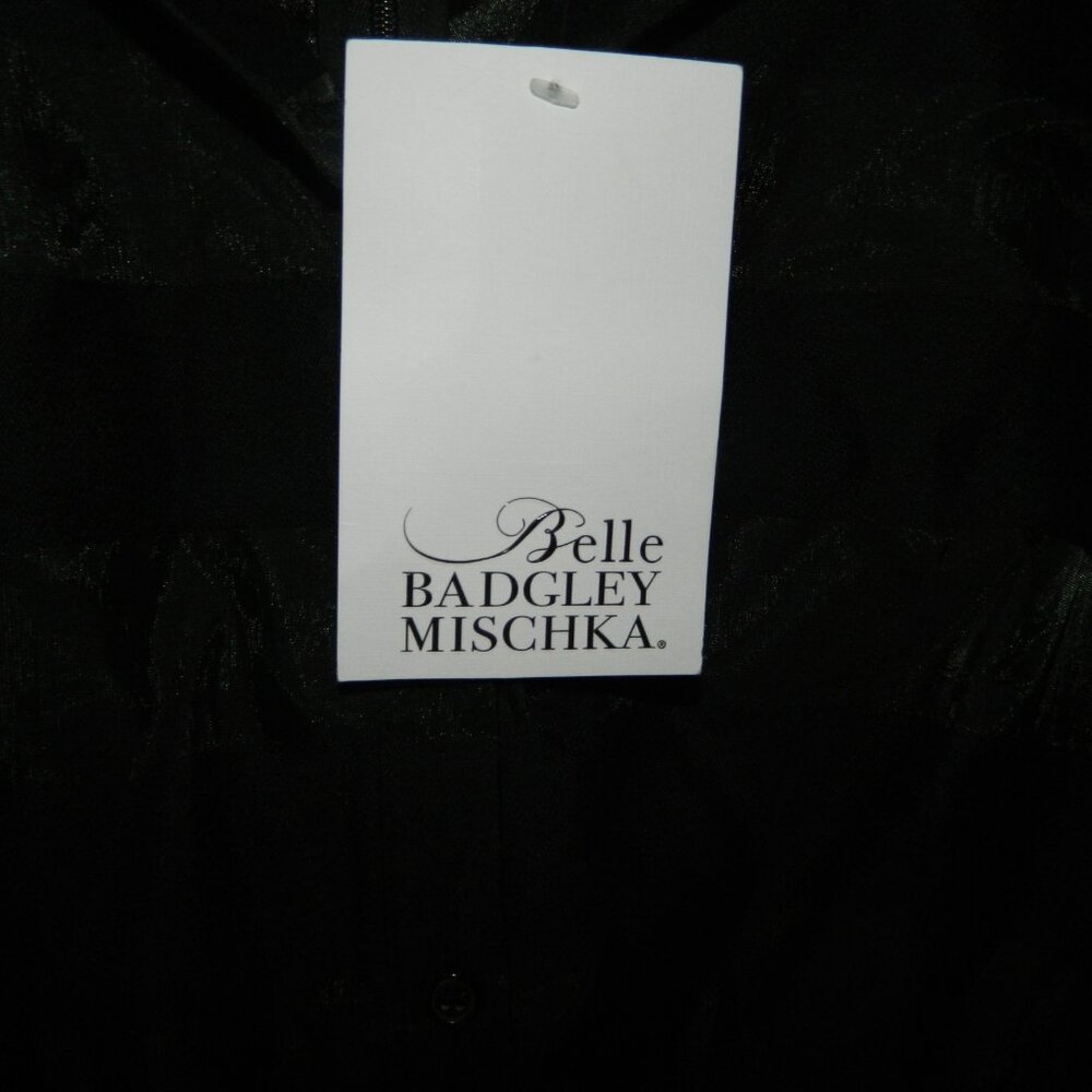 Belle Badgley Mischka Fit & Flare Party Dress Size 10 (CL BOX) - Picture 3 of 10